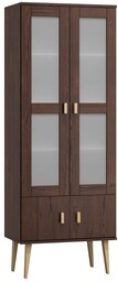 Witryna drewniana Venuci drzwiczki 79 cm orzech