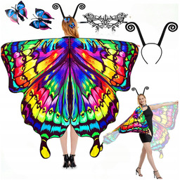 Skrzydła Motyla Dla Dorosłych Strój Motyl Kostium Peleryna