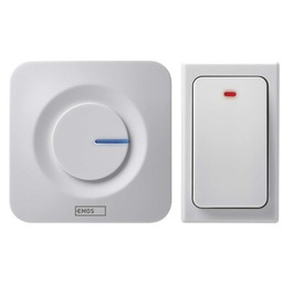 EMOS Dzwonek bezprzewodowy P5729 Biały Zyskaj