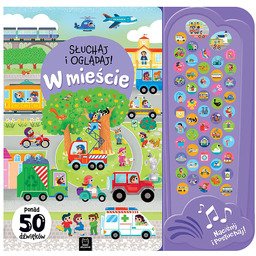 Aksjomat W mieście. Słuchaj i oglądaj!, książeczka dźwiękowa