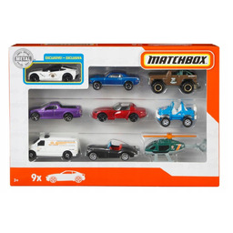 Matchbox Samochodziki 9-pak mix
