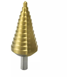 Wiertło stopniowe 6-38mm, HSS,TiN
