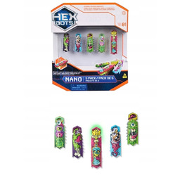 Hexbots Hexbug Nano Zestaw pięciu robaczków Nano Flash