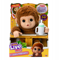 Little Live Pets Interaktywna maskotka Małpka Mango My