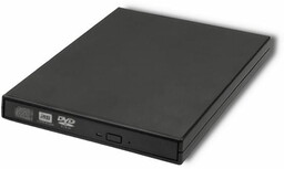 Qoltec Nagrywarka DVD-RW zewnętrzna USB 2.0 Czarna
