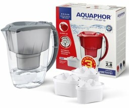 AQUAPHOR Dzbanek filtrujący Amethyst Szary + 3 wkłady