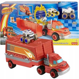 Blaze i Megamaszyny Blaze Zestaw Kaskaderska Ciężarówka Fisher