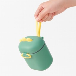 Szczelny pojemnik na mleko w proszku lub smakołyki