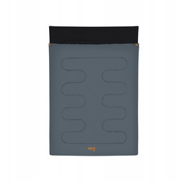 Podwójny Śpiwór Nils Camp NC2001 Antracyt-pomarańczowy