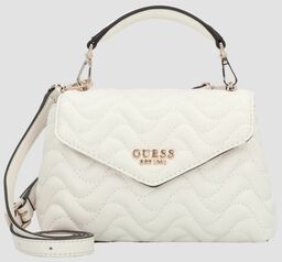 GUESS Biała damska torebka pikowana Mini