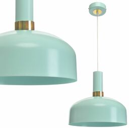 Milagro MALMO MINT MLP6200 lampa wisząca metalowy klosz
