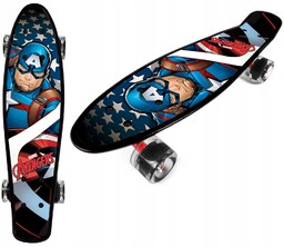 Deskorolka Deska Fiszka Mocna 55cm Avenger Ameryka