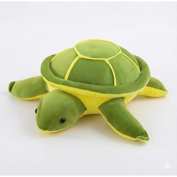 DUŻY PLUSZOWY ŻÓŁW MASKOTKA PRZYTULANKA 30CM ŻÓŁWIK