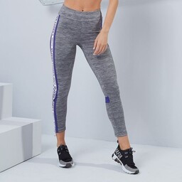 LABELLAMAFIA Legginsy damskie Color Block Heather Gray