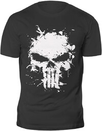 Punisher Frank Koszulka Na Siłownię Trening Marvel