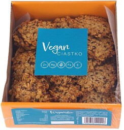 Ciastka Wegańskie Owsiane Z Wiórkami Kokosowymi Bezglutenowe Bio
