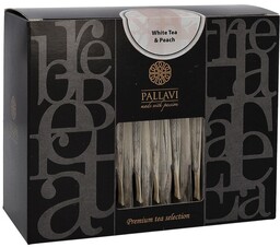 Herbata biała Pallavi White&Peach 25x4g