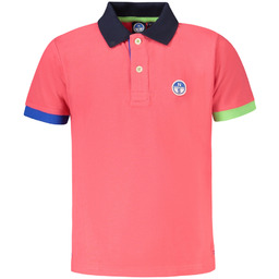 NORTH SAILS POLO KRÓTKI RĘKAW DZIECIĘCE RÓŻOWE