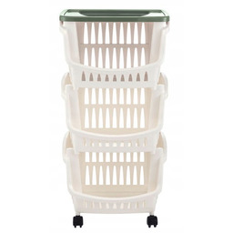 Wózek Mobilny Kuchenny Szafka Regał Cargo Na Owoce