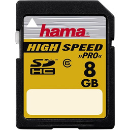 Hama Karta SDHC 8 GB High Speed Pro