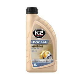 K2 O5521E Olej przekładniowy 1l, 85W-140, dla zastosowań