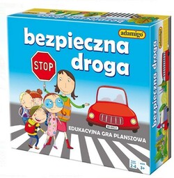 Adamigo Bezpieczna droga edukacyjna. Gra planszowa