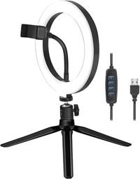 LogiLink Pierścień świetlny do smartfona (Ø 20 cm)