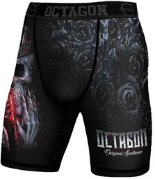 Octagon Spodenki Kompresyjne Vale Tudo Santa Muerte