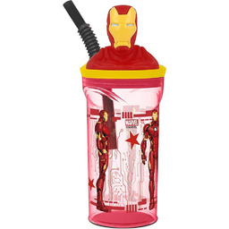 Tataway Marvel Avengers Iron Man 360 ml czerwony