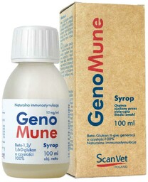 SCANVET Genomune syrop 100ml naturalna immunostymulacja