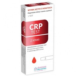 CRP Test, z krwi, diagnozujący infekcje i stany