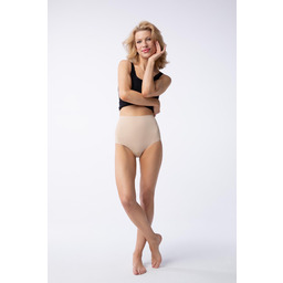 Figi Amber Maxi High Beżowe