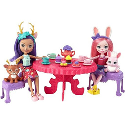 Enchantimals Spotkanie przy herbatce 15-elementowy zestaw do zabawy