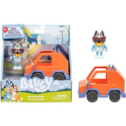BLUEY Figurka Mini zestaw auto 4WD BLU18926