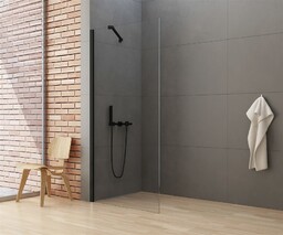 NEW TRENDY K-0768 Kabina prysznicowa NEW SOLEO BLACK