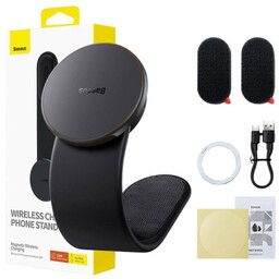 Baseus Uchwyt samochodowy z ładowarką C02 Pro Series