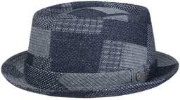 Kapelusz Denim Patchwork Pork Pie by Lierys, denim,
