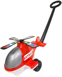Pchanka Helikopter Straż Duży Zabawka Dla Dzieci