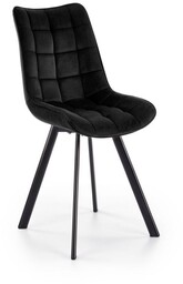Krzesło k332 czarny (tkanina velvet) halmar