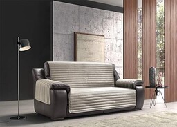 BIANCHERIAWEB Sofa 4-osobowa Pikowana Sofa Ręcznik Pokrowce Double