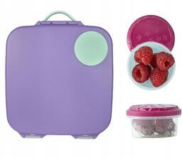 B.box Śniadaniówka Lunchbox Lilac pop 2000ml bbox