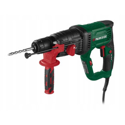 Wiertarka Udarowa Parkside 1050W Młotowiertarka Elektryczna D4 Akcesoria