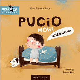 Pucio mówi dzień dobry, książeczka dla dzieci