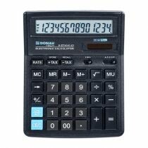 Kalkulator 14 pozycyjny DONAU TECH K-DT4141-01 199x153x31mm czarny