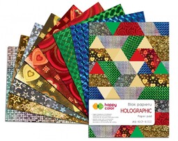 Blok Happy Color A5 10 ark Holographic HC-HA-3807-1520-HO-19067