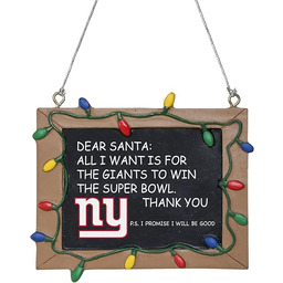FOCO New York Giants żywica tablica kredowa znak