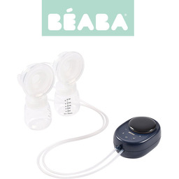 Laktator elektryczny podwójny 2x180 ml Night Blue Beaba