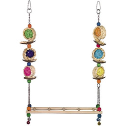 Nobby Cage Toy, huśtawka drabinowa z dzwoneczkiem