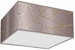 Lampa sufitowa ZIGGY PINK Gold-Pink 1xE27 MLP7588-Milagro