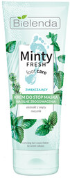 Bielenda Minty Fresh Foot Care, krem maska zmiękczający